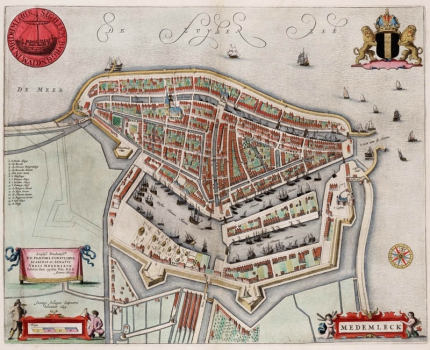 Medemblik 1649 Blaeu